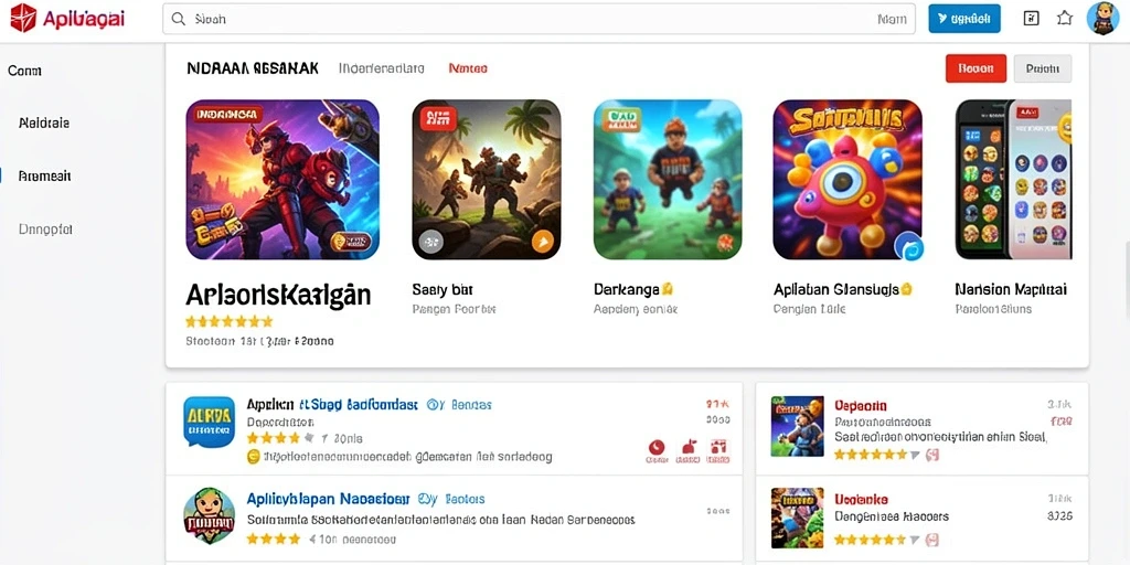 Tampilan antarmuka yang sederhana dan menarik.