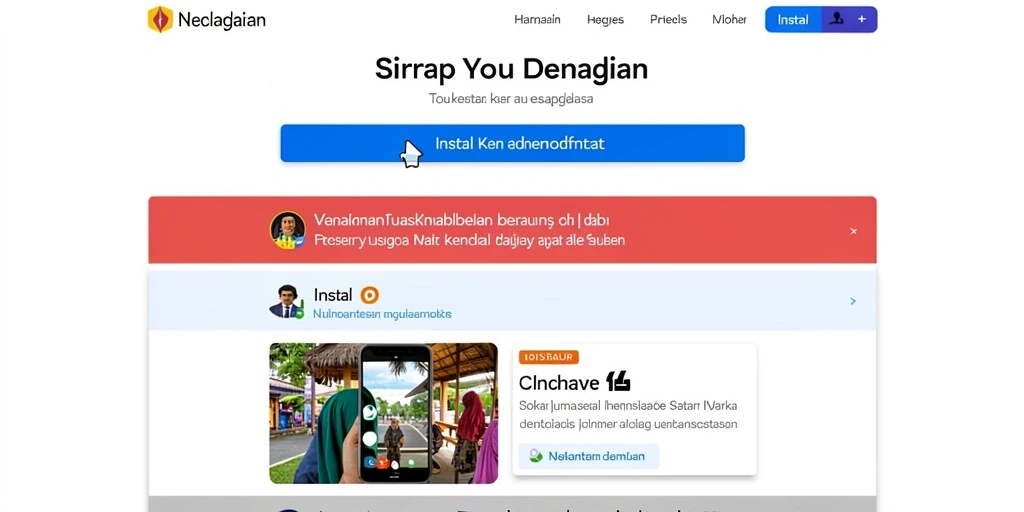 Tampilan antarmuka yang modern dan ramah pengguna.