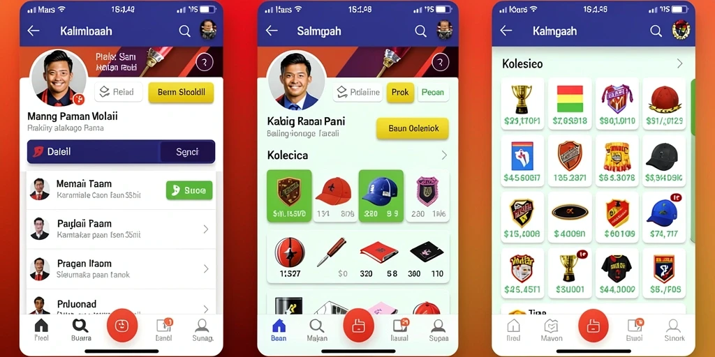 Tampilan awal aplikasi BULANTOGEL yang menarik.