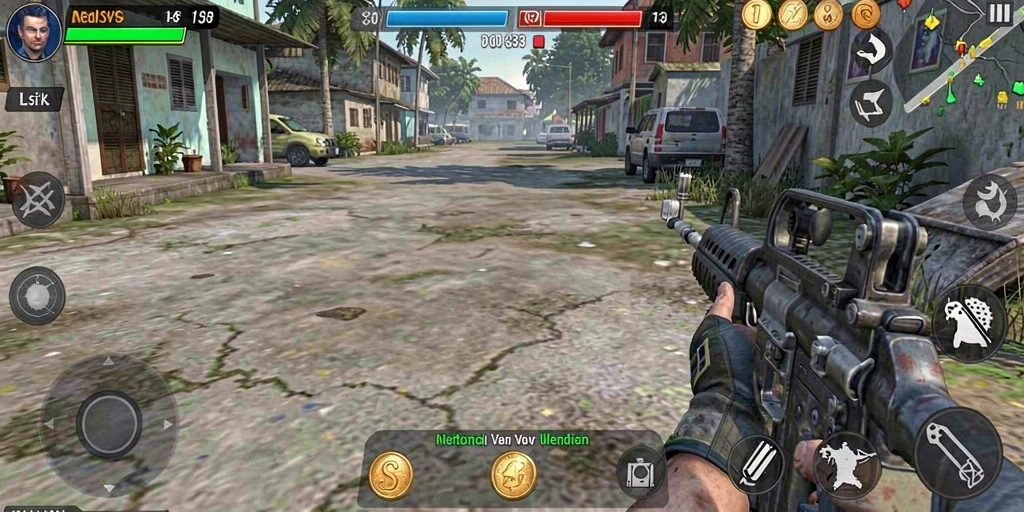 Tampilan karakter yang menarik dan beragam.