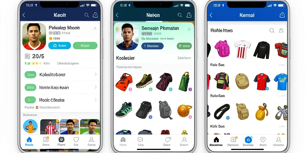 Tampilan antarmuka yang mudah digunakan.