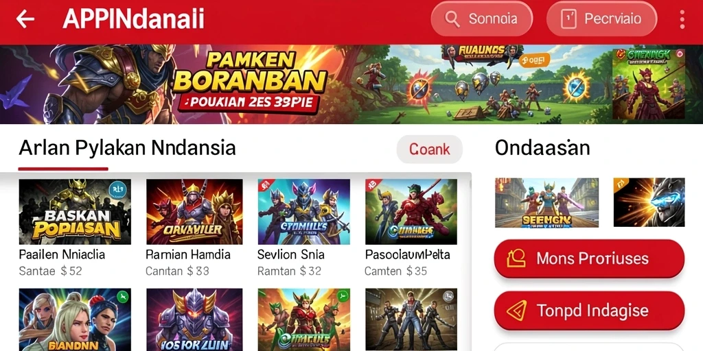 Tampilan antarmuka yang menarik dan mudah dinavigasi.