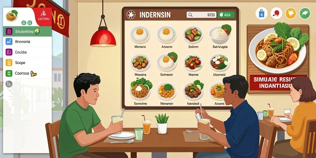 Tampilan antarmuka pengguna yang intuitif dan menarik.