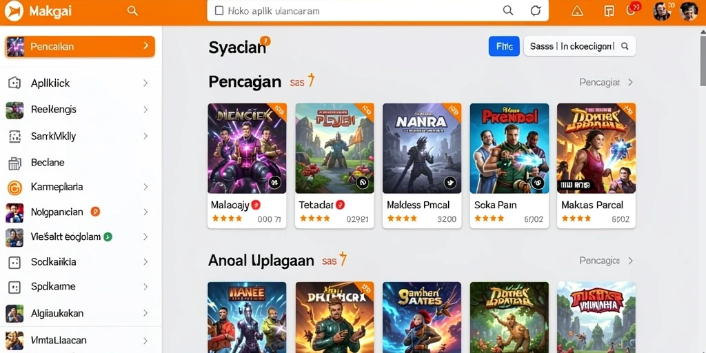 Tampilan antarmuka yang menarik dan mudah digunakan.