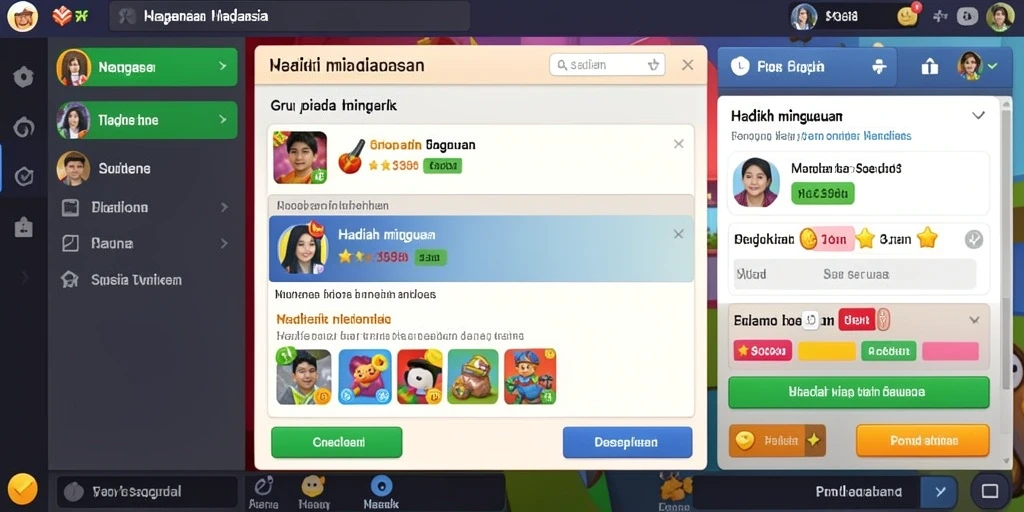 Tampilan awal yang menarik dan intuitif.