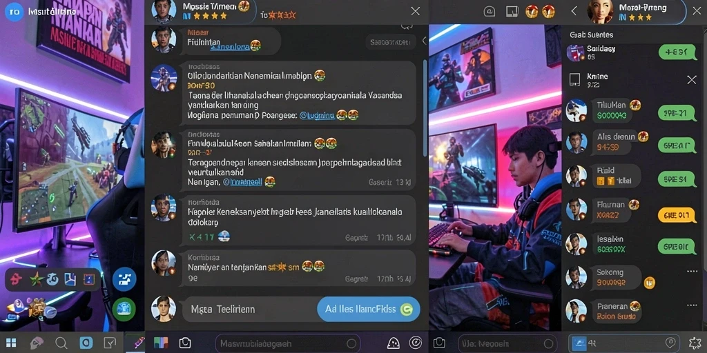 Tampilan awal permainan yang intuitif dan menarik.