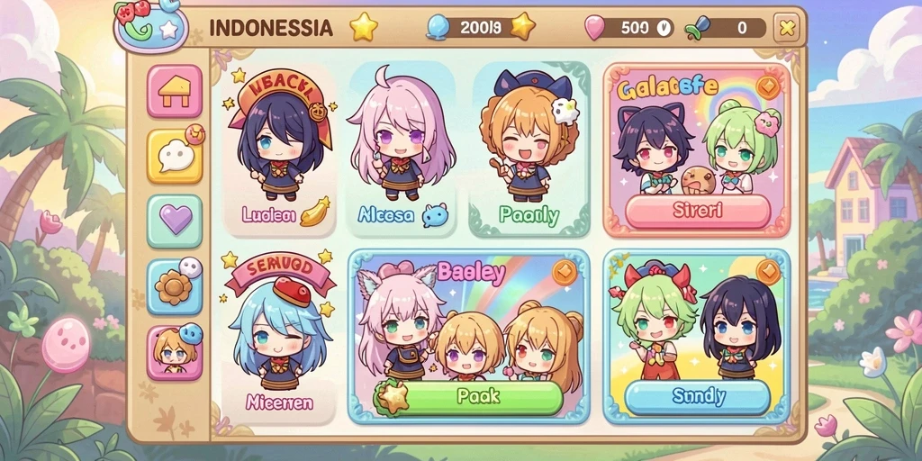 Tampilan antarmuka yang user-friendly dan menarik.