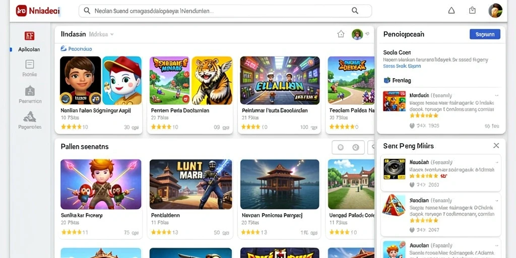 Antarmuka pengguna yang menarik dan intuitif.
