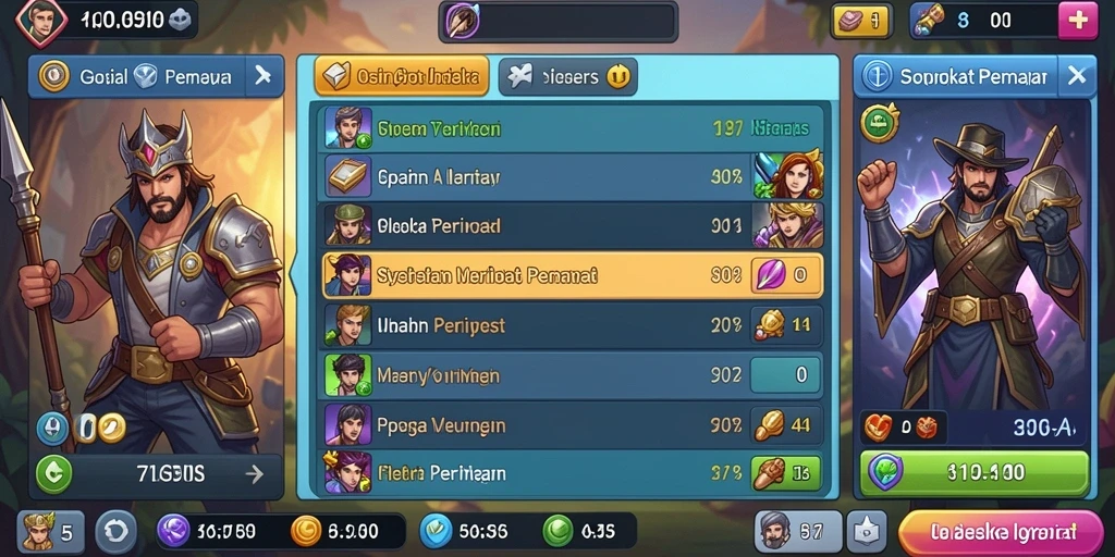 Tampilan utama QQSTAR yang menawan dan intuitif.
