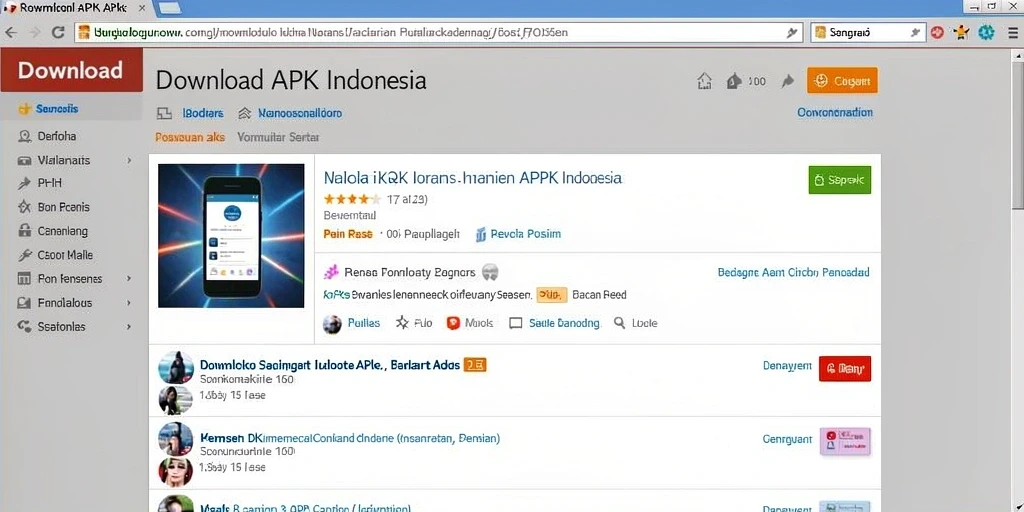 Tampilan grafis yang memukau dalam permainan.
